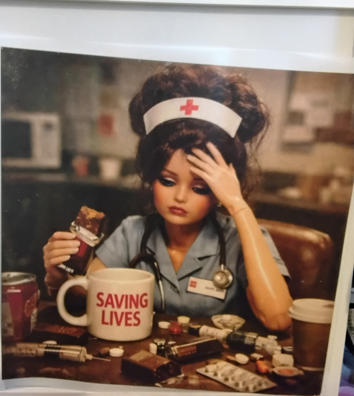 Nurse Barbie Saving Lives
