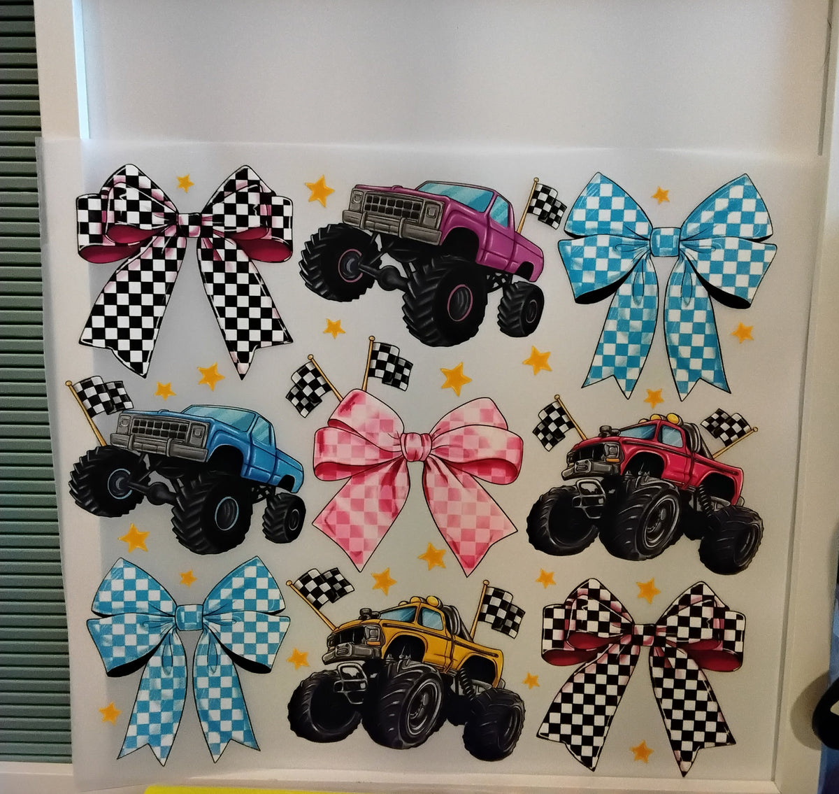 Monster Trucks and Bows