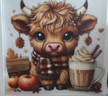 Calf with horns and Coffee