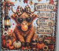 Cow Celebrating Fall