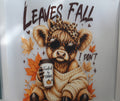 Leaves Fall with coffee