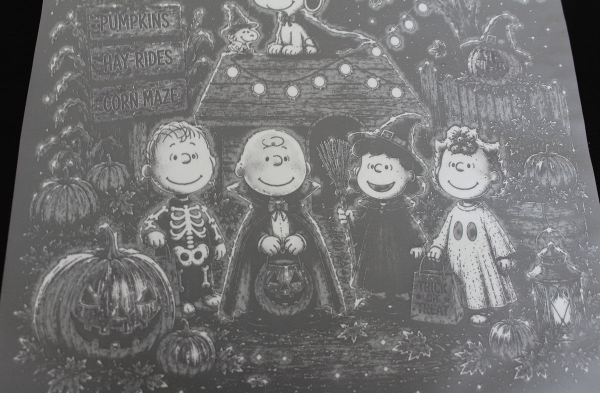 Charlie Brown and friends