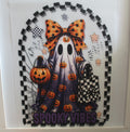 Fashion Ghost with orange bow