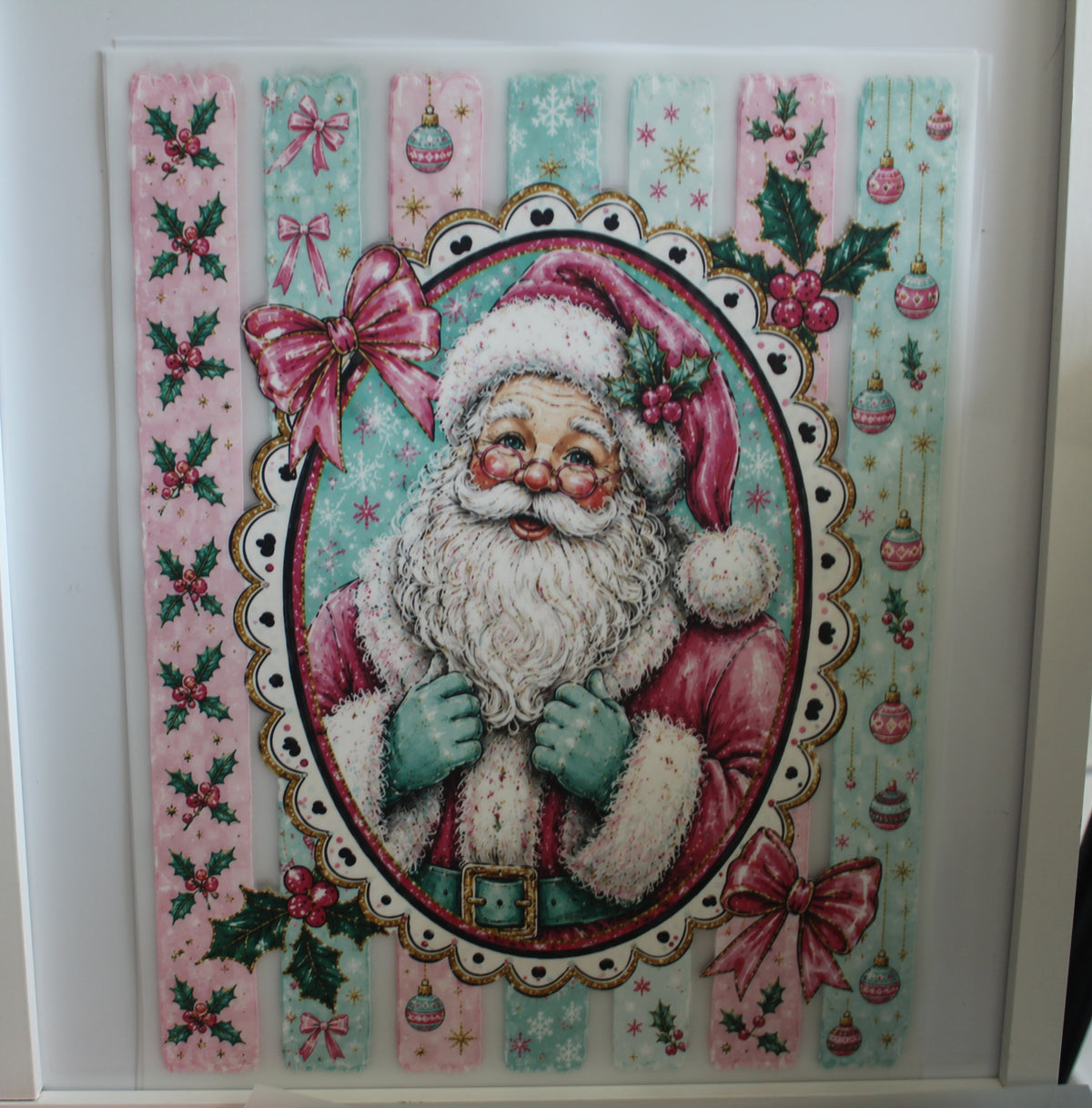 Pastel Santa Clause