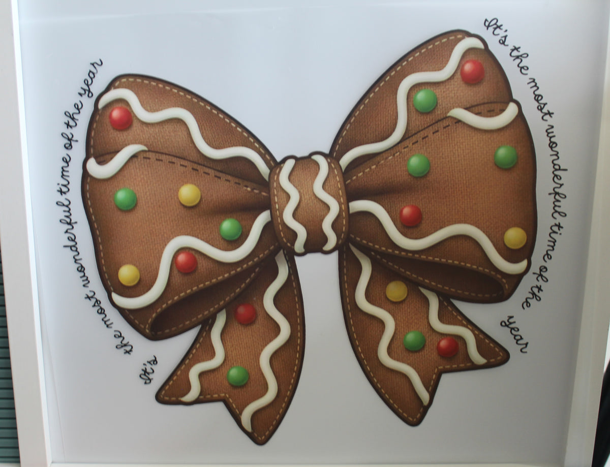 Ginger Bread Bow with Candies