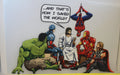 Jesus with Super Heros